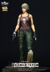 画像8: ナッツプラネット[T90001]1/20 敵を監視する女スナイパー (8)