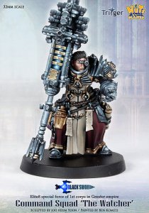 画像8: ナッツプラネット[TBS32-001]32mm 妖術使いの戦士団ザ・ウォッチャー（ヴェリオス、リッケン、ラルスの三体セット） (8)