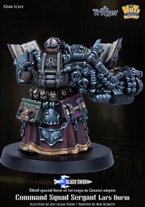 画像2: ナッツプラネット[TBS32-004]32mm 呪文を奏でるように唱えるラルス・ドラム (2)