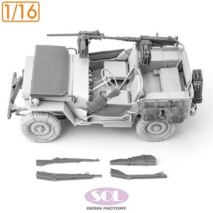 画像4: SOL MODEL[MM1000]1/16 WWII アメリカ 1/4トン汎用トラック ディテールアップセット(タコム用) (4)