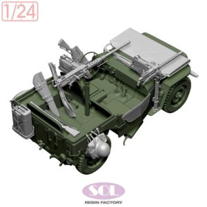 画像4: SOL MODEL[MM1001]1/24 WWII アメリカ 1/4トン汎用トラック ディテールアップセット (4)