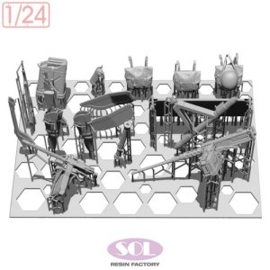 画像5: SOL MODEL[MM1001]1/24 WWII アメリカ 1/4トン汎用トラック ディテールアップセット (5)