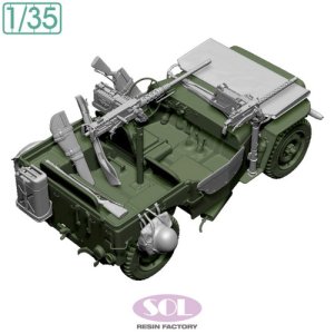 画像3: SOL MODEL[MM1002]1/35 WWII アメリカ 1/4トン汎用トラック ディテールアップセット (3)