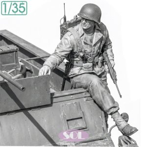 画像1: SOL MODEL[MM1004]1/35 WWII アメリカ陸軍 野戦無線通信兵 (1)