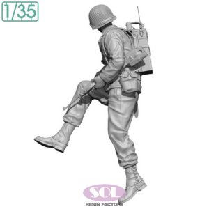 画像3: SOL MODEL[MM1004]1/35 WWII アメリカ陸軍 野戦無線通信兵 (3)