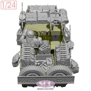 画像3: SOL MODEL[MM1010]1/24 WWII イギリス SAS 1/4トン4x4パトロールカー コンバージョンキット Ver.2 (3)