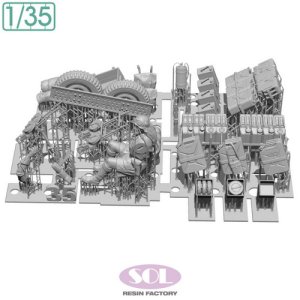 画像4: SOL MODEL[MM1011]1/35 WWII イギリス SAS 1/4トン4x4パトロールカー コンバージョンキット Ver.2 (4)