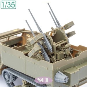 画像2: SOL MODEL[MM1014]1/35 WWII アメリカ M16 MGMC対空自走砲ミートチョッパー ディテールアップセット(AFVクラブ用) (2)