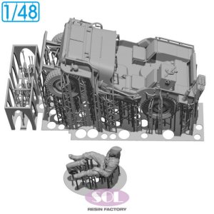 画像4: SOL MODEL[MM1021]1/48 WWII アメリカ 1/4トン4x4トラック「フォローミー」フルキット (4)