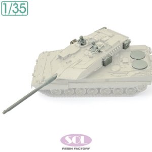 画像4: SOL MODEL[MM1022]1/35 現用 ドイツ レオパルト2 A7V主力戦車 ディテールアップセット(タミヤ用) (4)