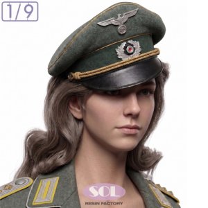 画像5: SOL MODEL[MM1029]1/9 リンダ 将官帽バージョン (5)