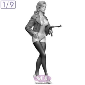 画像2: SOL MODEL[MM1030]1/9 リンダ 無帽バージョン (2)