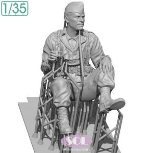 画像3: SOL MODEL[MM1040]1/35 WWII アメリカ陸軍 双眼鏡を持つ車両乗員 (3)