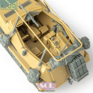 画像2: SOL MODEL[MM1044]1/35 WWII ドイツ Sd.Kfz.250/3無線指揮車グライフ ディテールアップセット(タミヤ用) (2)
