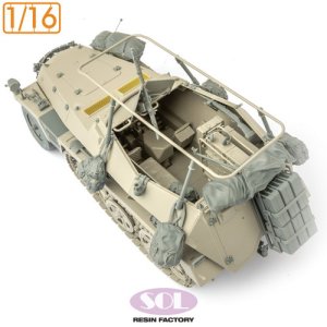 画像2: SOL MODEL[MM1048]1/16 WWII ドイツ Sd.Kfz.250/3軽装甲無線車 ディテールアップセット(ダスヴェルク用) (2)