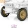 画像2: SOL MODEL[MM1049]1/16 WWII ドイツ Sd.Kfz.250/3軽装甲無線車 自重変形タイヤセット(ダスヴェルク用) (2)