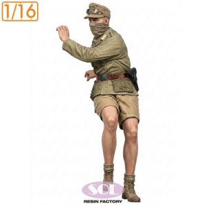 画像1: SOL MODEL[MM1052]1/16 WWII ドイツ Sd.Kfz.250/3軽装甲無線車 乗員＃1(ダスヴェルク用) (1)