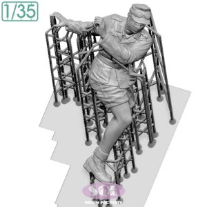 画像3: SOL MODEL[MM1061]1/35 WWII ドイツ Sd.Kfz.250/3軽装甲無線車 乗員＃1(タミヤ用) (3)