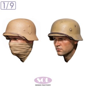 画像4: SOL MODEL[MM1063]1/9 WWII ドイツ Sd.Kfz.250/3軽装甲無線車 機関銃手 w/MG34機関銃 (4)