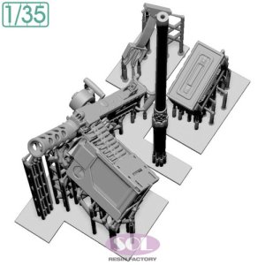 画像5: SOL MODEL[MM1070]1/35 WWII アメリカ M2 MB .50口径機関銃&トラベリングロック (5)