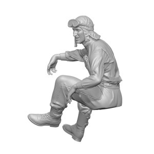 画像2: SOL MODEL[MM336]1/35 WWII  アメリカ陸軍 小型四駆車ドライバー (2)