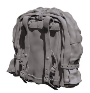 画像2: SOL MODEL[MM409]1/16 WWII ドイツM39野戦リュックサック (2)