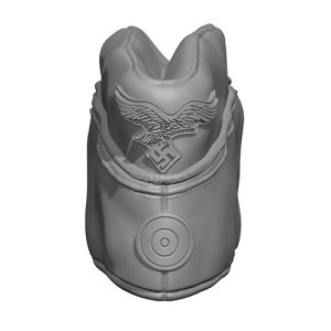 画像5: SOL MODEL[MM479]1/35 WWII ドイツ 降下猟兵ヘルメット/略帽セット(6個入) (5)