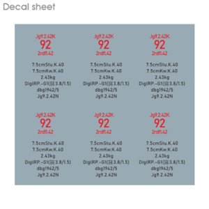 画像4: SOL MODEL[MM489]1/16 WWII ドイツ 7.5cm KwK 40/StuK 40 L/48 砲弾(3発入) 空薬莢付 (4)