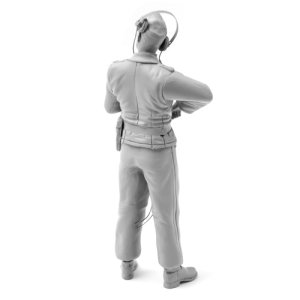 画像5: SOL MODEL[MM492]1/16 WWII ドイツ III号突撃砲G型用 自走砲兵乗員 (5)