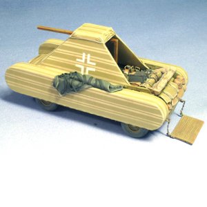 画像2: SOL MODEL[MM502]1/35 WWII ドイツ 北アフリカ戦線 戦車擬装キューベルワーゲン コンバージョンセット (2)