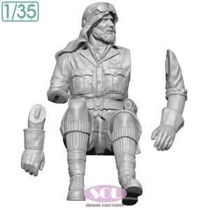 画像4: SOL MODEL[MM601]1/35 WWII イギリス SAS 1/4トンパトロールカー SAS隊員＃1 (4)