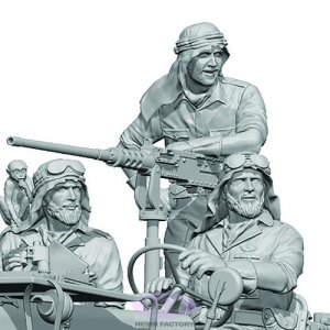 画像4: SOL MODEL[MM629]1/35 WWII イギリス SAS 1/4トンパトロールカー SAS隊員＃3 (4)