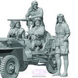 SOL MODEL[MM980]1/35 WWII イギリス SAS 1/4トン4x4パトロールカー
