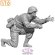 画像1: SOL MODEL[MM886]1/16 WWII ドイツ 対戦車砲兵 砲手 (1)