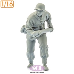 画像3: SOL MODEL[MM887]1/16 WWII ドイツ 対戦車砲兵 装填手1 (3)
