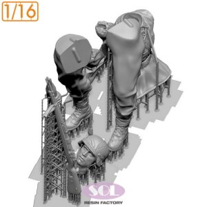 画像3: SOL MODEL[MM888]1/16 WWII ドイツ 対戦車砲兵 装填手2 (3)