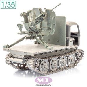 画像3: SOL MODEL[MM891]1/35 WWII ドイツ RSO 2cm Gebirgsflak 38対空自走砲 コンバージョンセット (3)