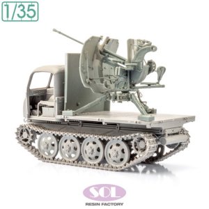 画像5: SOL MODEL[MM891]1/35 WWII ドイツ RSO 2cm Gebirgsflak 38対空自走砲 コンバージョンセット (5)