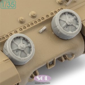 画像4: SOL MODEL[MM959]1/35 WWII アメリカ M36駆逐戦車 ディテールアップパーツ＃2 積荷(タミヤ用) (4)