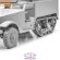 画像1: SOL MODEL[MM964]1/16 WWII アメリカ M3A1ハーフトラック 自重変形タイヤ&履帯セット(アンディーズホビー用) (1)