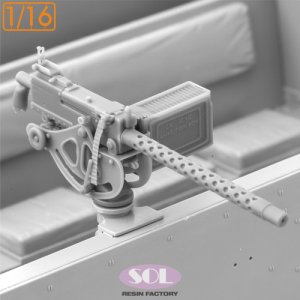 画像2: SOL MODEL[MM971]1/16 WWII アメリカ M1919A4 .30口径重機関銃 M3A1ハーフトラック用(3個入) (2)