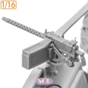 画像3: SOL MODEL[MM971]1/16 WWII アメリカ M1919A4 .30口径重機関銃 M3A1ハーフトラック用(3個入) (3)