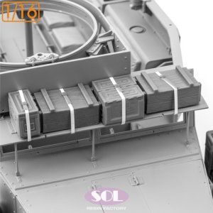 画像2: SOL MODEL[MM975]1/16 WWII アメリカ M3A1ハーフトラック アクセサリーセットA (2)