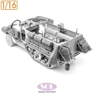 画像3: SOL MODEL[MM977]1/16 WWII アメリカ M3A1ハーフトラック アクセサリーフルセット (3)