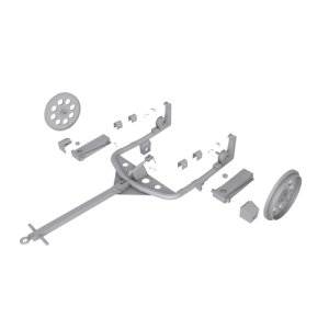 画像5: SOL MODEL[MM393]1/16 WWIIドイツ軍ゴリアテ専用運搬トレーラー (5)