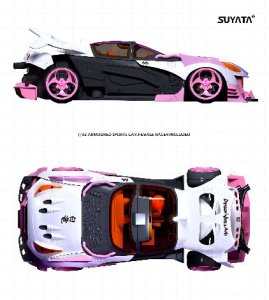 画像3: スヤタ[SYTMS-002]1/32 「ストリートマッドネス」 ドラゴンウイング & ナナ (3)