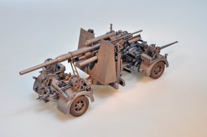 画像3: アイラブキット[ILK61701]1/18 ドイツ軍 88mm FLAK 36 対空砲　 (3)