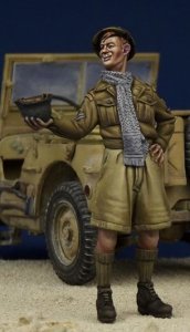 画像1: The Bodi[TBO35160]1/35 WW.II イギリス兵 「砂漠のネズミ」 (1)