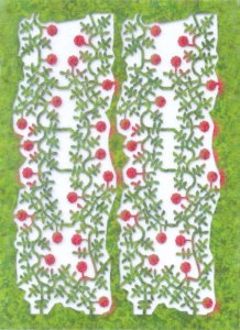 画像1: プラッツ/ノッホ [MDL-5]多目的ジオラマ素材シリーズ レーザーカット植物 つるバラ(花径1.5mm) (1)
