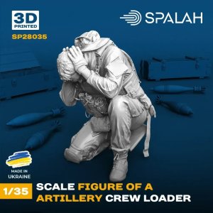 画像1: スパラッハ[SPU28035]1/35 迫撃砲 装填手 (1)
